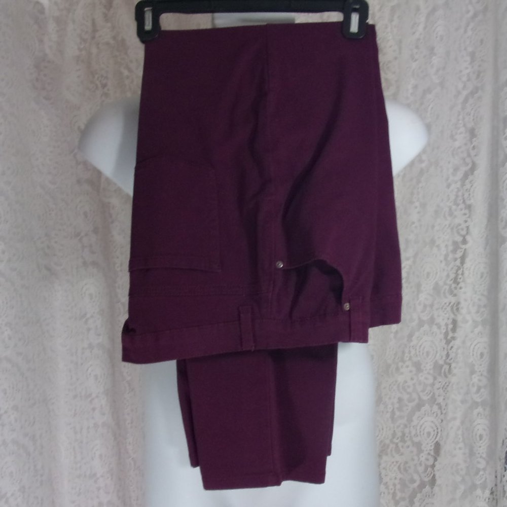 Gloria Vanderbilt Amanda Plum Jeans NWOT  Size 12